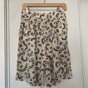 Vintage Celine silk shorts
